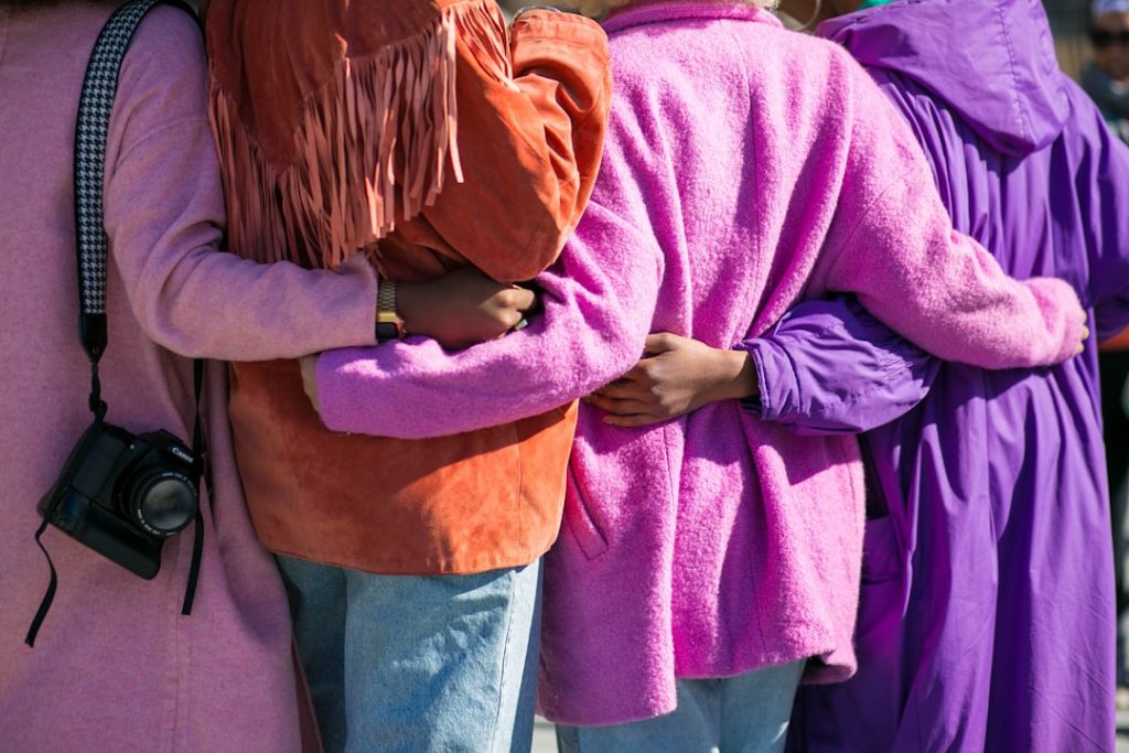 four-person-holding-each-others-waist-at-daytime-0ammmujiieq I took this photograph of a group of ladies at a photo walk in NYC. It perfectly exemplified the unity that took place among photographers, models and creatives alike. Shout out to International Women’s Day.